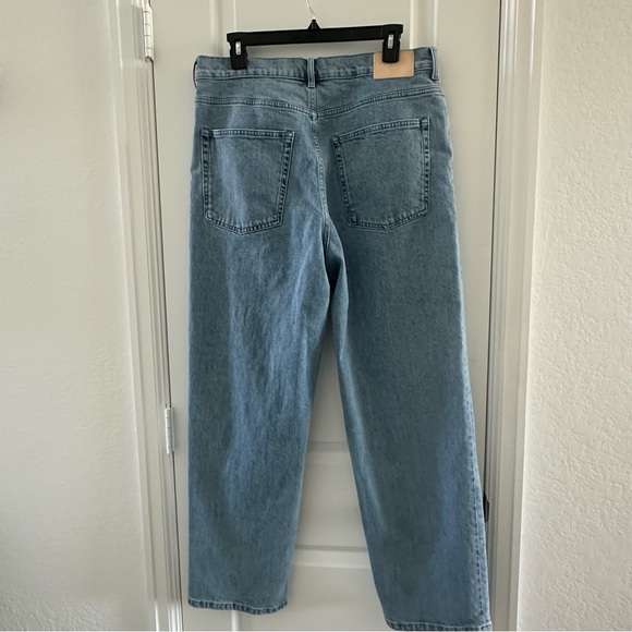 Everlane The Way High Jean 32 Regular Light Wash Denim For Women Organic Cotton - Picture 2 of 8